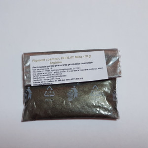 Pigment cosmetic perlat Mica Argintiu 10g