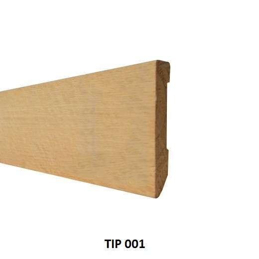 plinta nefinisata stejar tip 001 DREPT