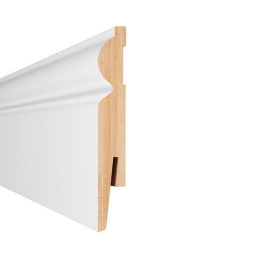 Plinta brugge mdf alb
