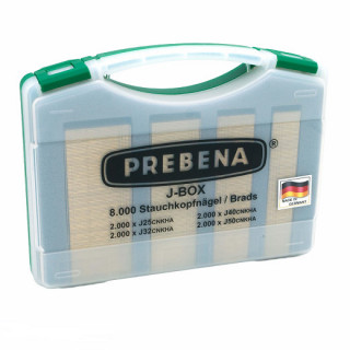 set cuie pistol Prebena J-box 8000buc
