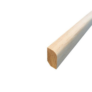 Plinta 30mm Stejar Masiv Natur Brut
