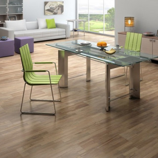 Parchet Stejar Activ 195/14mm Alb Mat 3 Strip