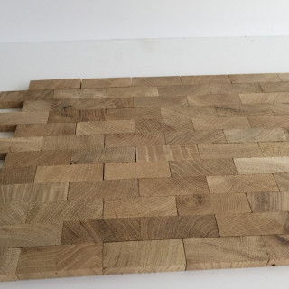 Parchet Stejar Masiv End Grain 10/18mm Natur