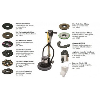 Masina Monodisc Woodboy® 4000/32-3 accesorii