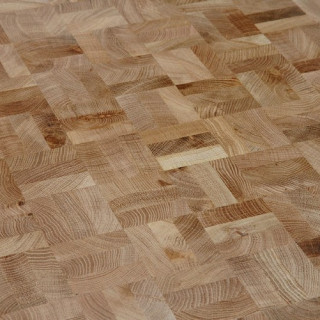 Parchet Stejar End Grain 480x240x10mm Rustic Square