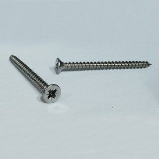 Surub Inox fixare lemn cap inecat 4,0x 50 Inox A2 PZ2