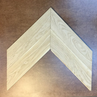Chevron Stejar 120/19.7mm Nature Brut