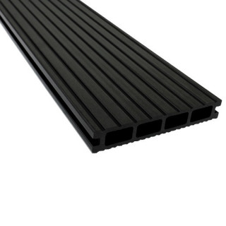 Deck WPC Kahrs 145x25mm, Antracit, antiderapant,