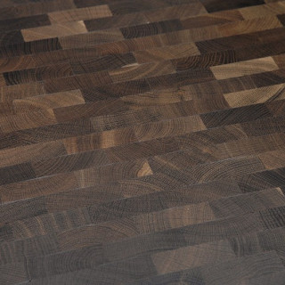 Parchet Stejar Afumat End Grain 480x240x10mm Natur English