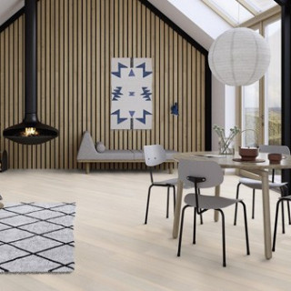 Parchet Stejar Plank 209/14mm Andante Pure White