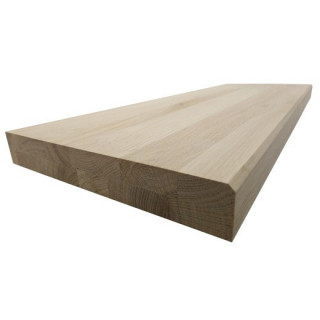 Treapta Stejar Natur 40mm (2-strat lamela continua)