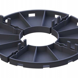 Pad Suport terasa dale 10mm negru