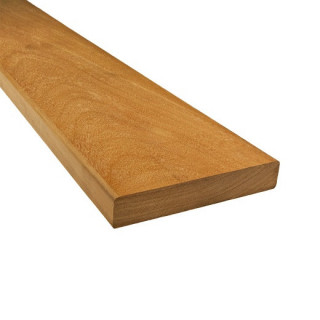 Deck lemn Garapa KD 90mm profil drept