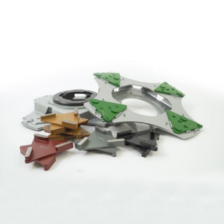 disc  si Set Diamant PCD Split Negru 