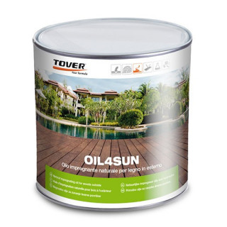 ULEI DECK OIL4SUN 1L GRI - pt lemn exterior