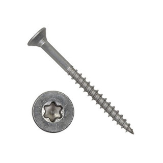 Surub Inox A2 60x4.0mm T-20 200buc. (surub montaj fatada lemn)