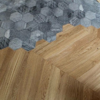 Chevron Dublustratificat Natur 90/10mm Unghi 30 Ulei