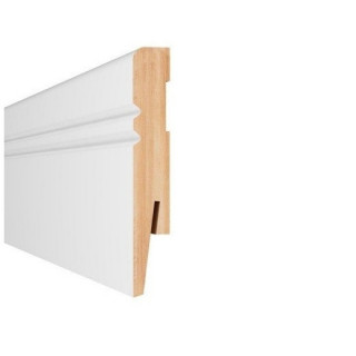 Plinta MDF Alb 100/15 Mechelen Mat 2400mm