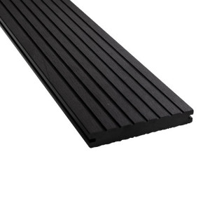 Deck Kahrs WPC 140x20mm masiv, Antracit antiderapant