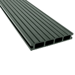 Deck WPC Kahrs 145x25mm, Grau, antiderapant, periat