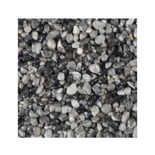 Granule de marmura MG24 25kg grauschwarz