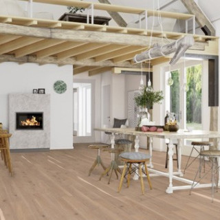 Parchet Stejar Plank 209/14mm Animoso Natur White