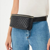 Borseta dama din piele naturala Neagra