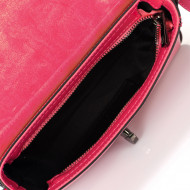 Geanta dama piele naturala Pink & Fuxia Miavera
