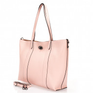 Geanta dama shopper piele naturala Bej Chrissa Miavera
