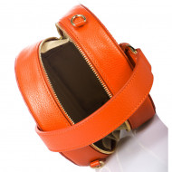 Geanta dama piele Orange Kaira Miavera