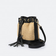 Geanta dama piele naturala Neagra Lola Miavera