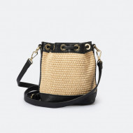 Geanta din piele naturala Neagra Lola Miavera