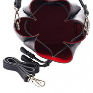 Geanta dama piele naturala Neagra