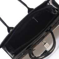 Geanta dama piele Neagra Glory Miavera