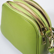 Geanta dama crossbody piele naturala Maya Verde Miavera