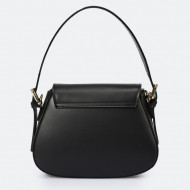 Geanta Crossbody din piele naturala Neagra Freya Miavera