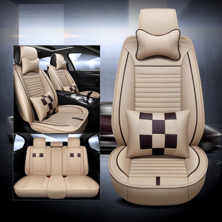 Huse auto Seat Bej / 4 pernute incluse