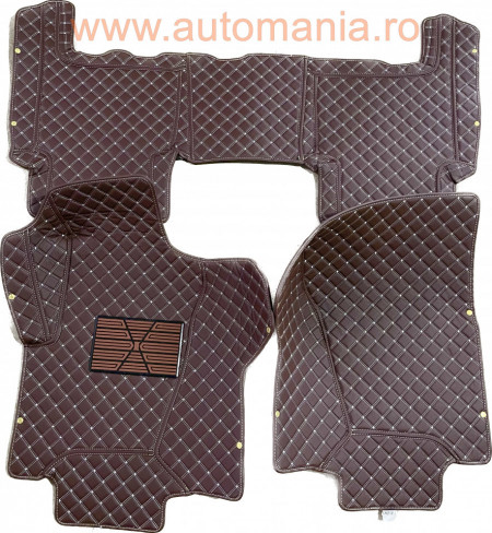 Covorase auto Premium Range Rover Sport 2008- 2011 (maro )