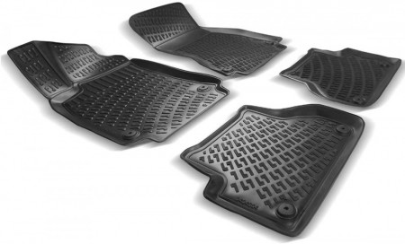 Covorase Auto Cauciuc Tip Tavita Honda Jazz 2007 - 2014