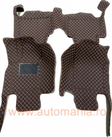 Covorase auto Premium Jeep Grand Cherokee 2010-2017 maro