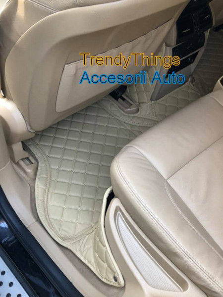 Covorase auto Premium BMW X5 F15 2015+ bej