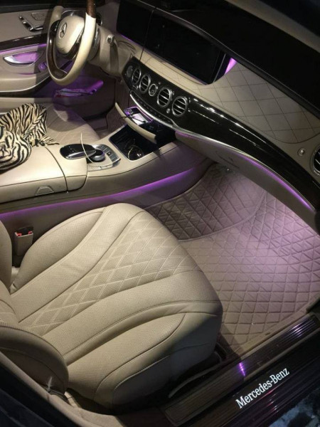 Covorase auto Premium Mercedes E Class W213 ; crem