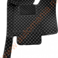 Covorase auto Premium BMW serie 3 F30 negru cu fir crem