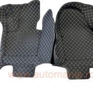 Covorase auto Volvo XC 90 negru cu crem 2010-2014