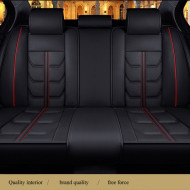 Huse auto Volkswagen Modern Negru + Rosu