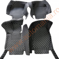 Covorase auto Premium BMW seria 6 negre fir crem 2018- 2021 GT