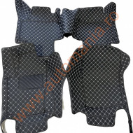 Covorase auto Premium Mercedes ML (2006-2011); negru fir crem