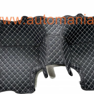 Covorase auto Premium Range Rover Evoque, ; negru fir crem