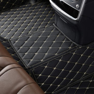 Covorase auto Premium BMW seria 8 , 2 portiere negru fir bej