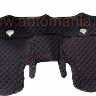 Covorase auto Premium BMW X5 F15 2015+ negru fir rosu